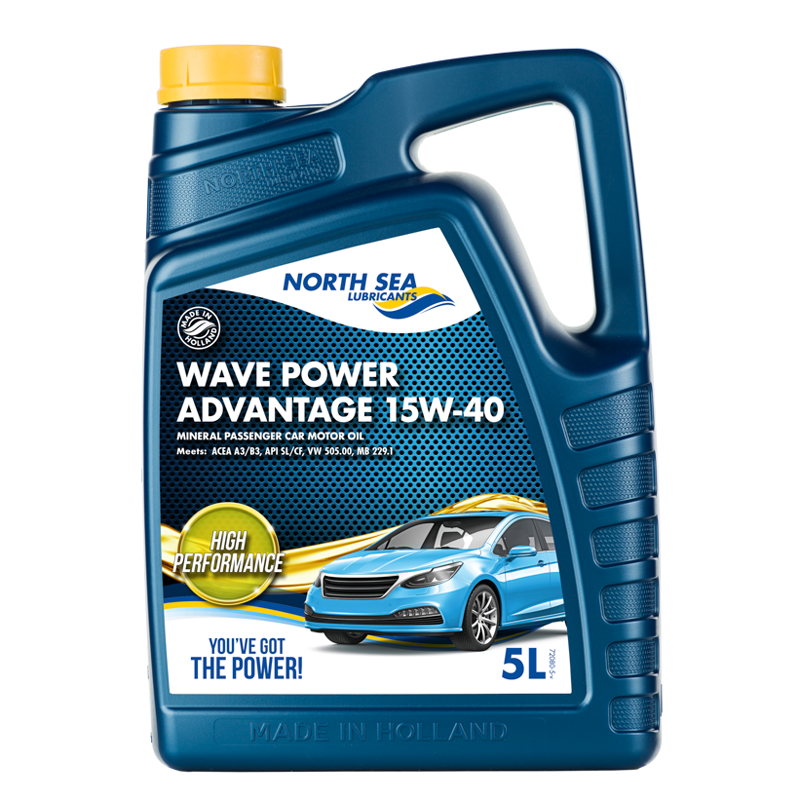 Мінеральна моторна олія WAVE POWER ADVANTAGE 15W-40 5L